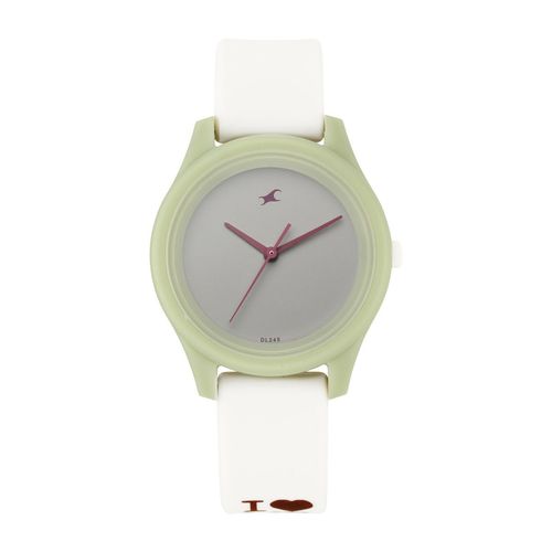 Buy Fastrack Watches Tees 68023PP04W-Grey Dial Analog Watch for