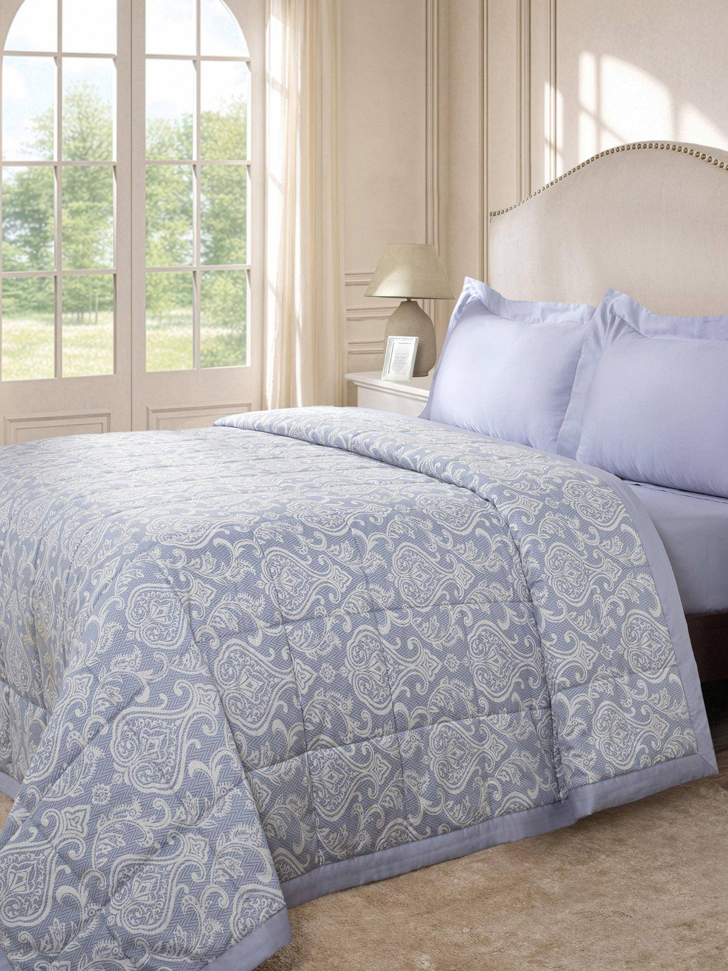 Maspar 100% Cotton Super Soft Summer Ac Room 100 Gsm Double Bed Quilt