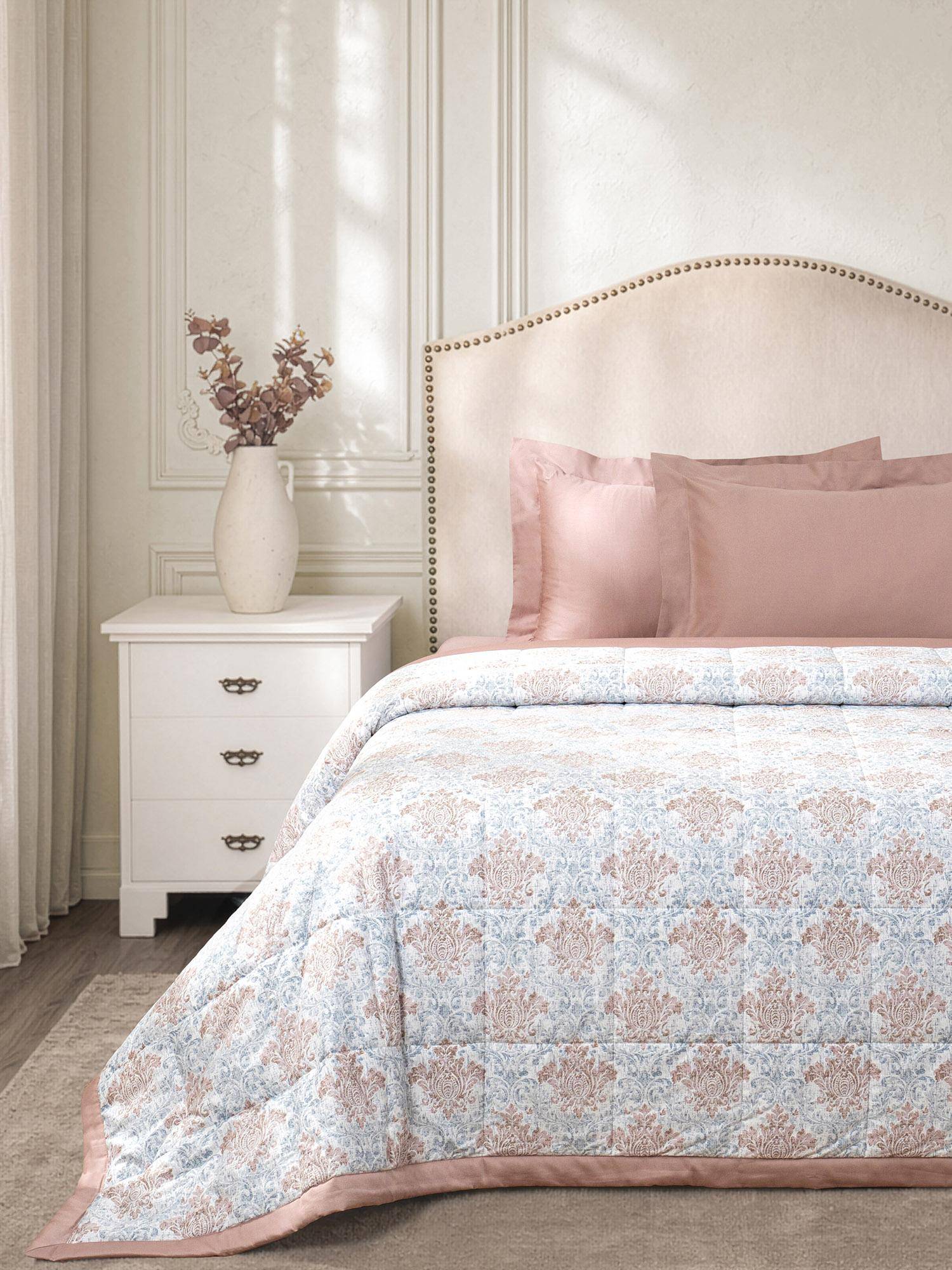 Maspar 100% Cotton Super Soft Summer Ac Room 100 Gsm Double Bed Quilt
