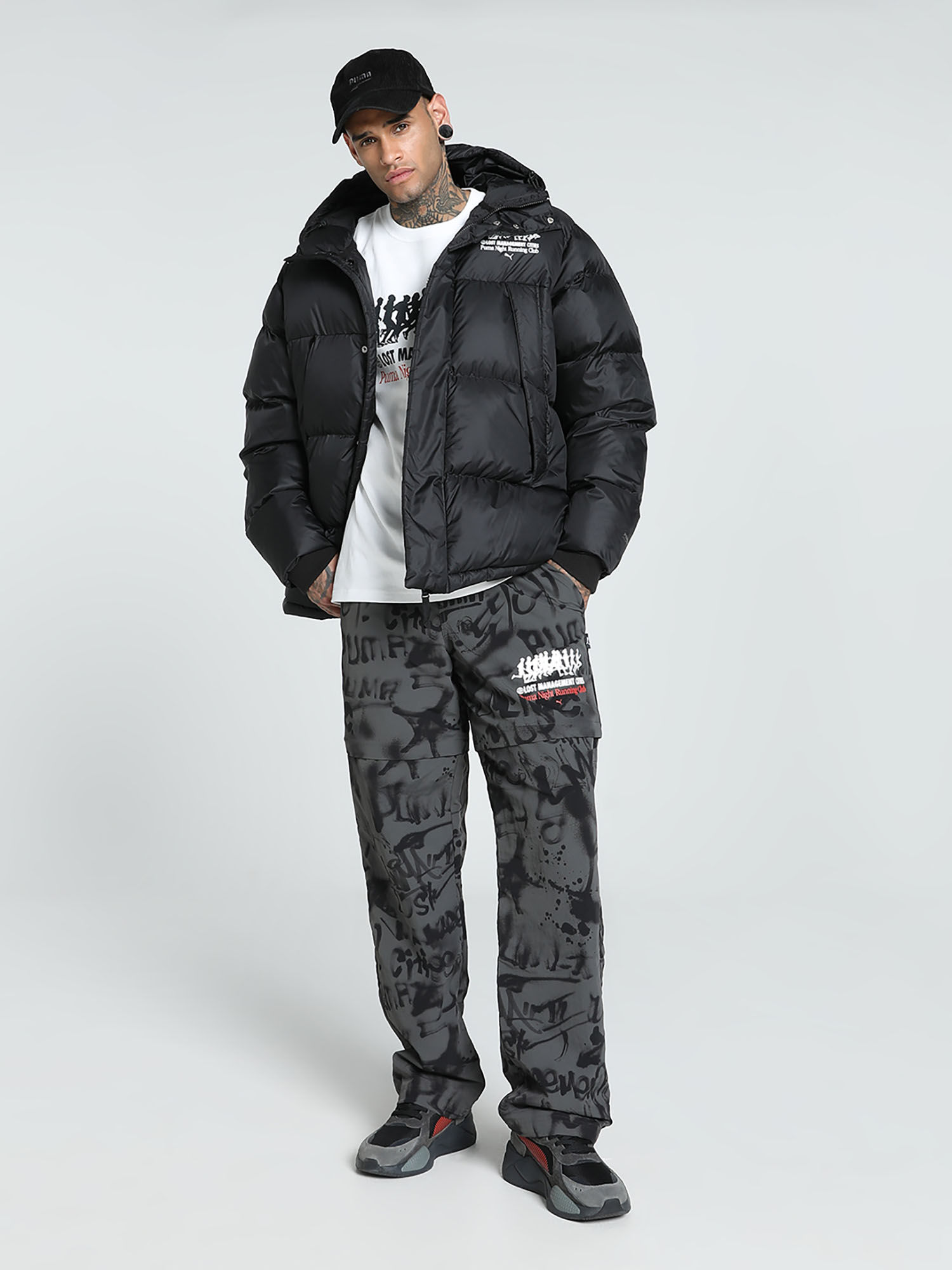 Buy Puma Black X Lmc Mmq Pertex Men's Relaxed Fit Jacket Online