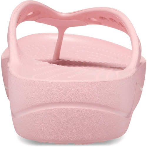 Buy Crocs Women BAYAPLATFLIP Casual Pink Sandals Online