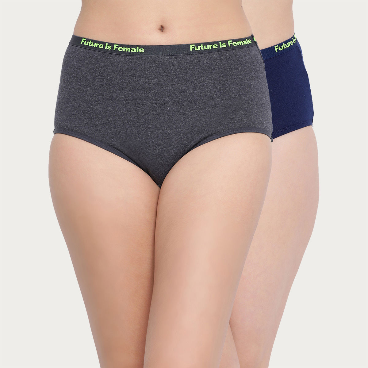 Buy Pack of 2 Tummy Tucker High Waist Hipster Panties - Cotton Online  India, Best Prices, COD - Clovia - PNC533002
