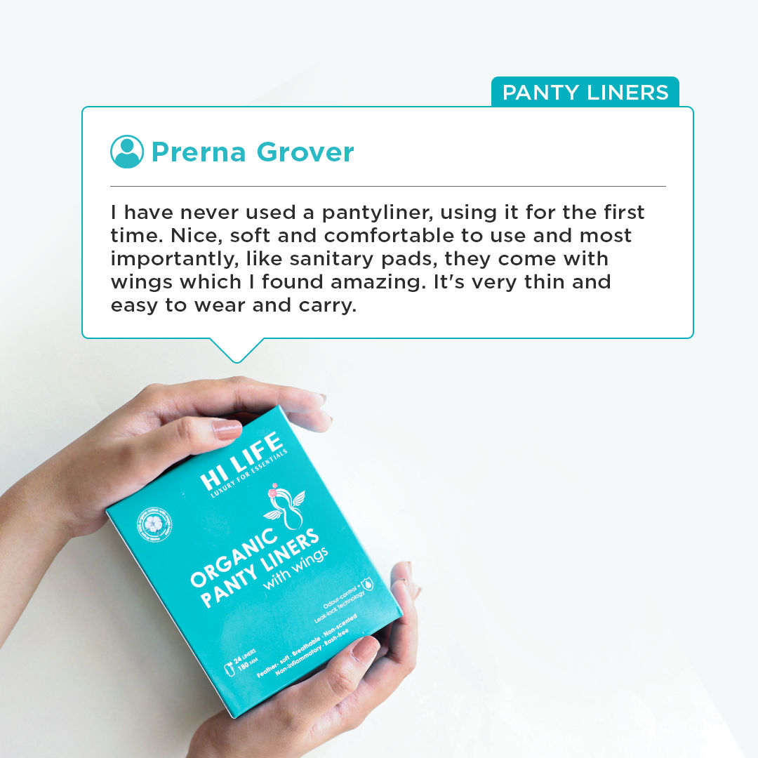 Hi Life Organic Panty Liners With Wings Pack Of 24 Buy Hi Life