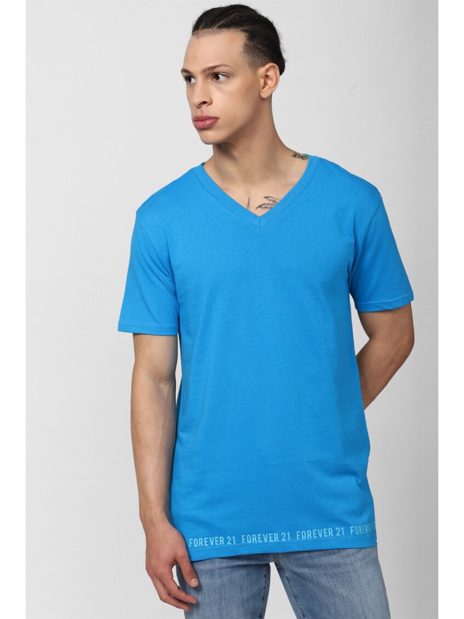 forever 21 v neck t shirt