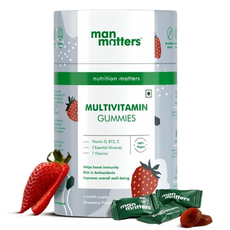 Man Matters Multi Vitamin Gummies With 7 Vitamins And 3 Minerals Buy