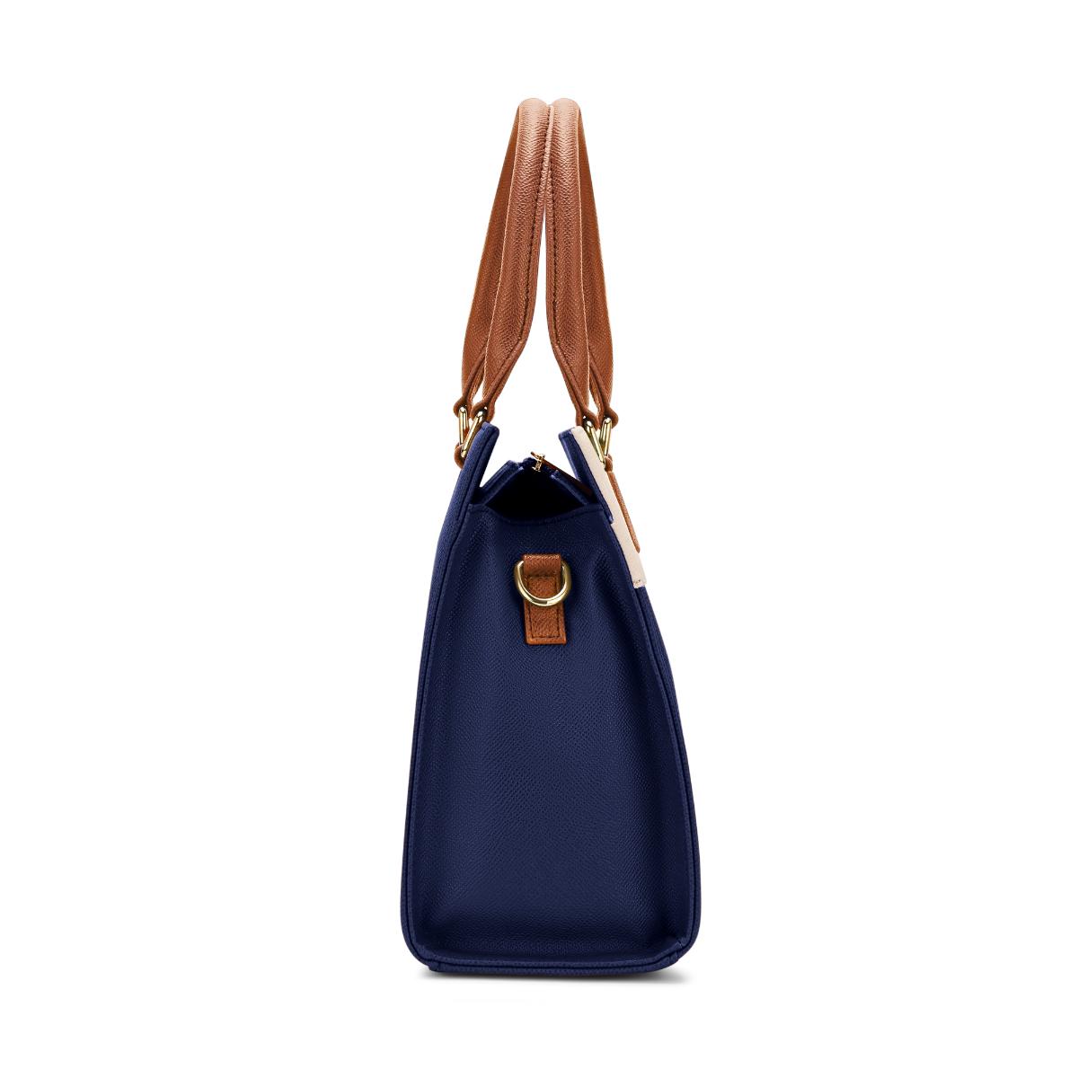Buy Lavie Women's Kenzie Colourblock Medium Satchel Handbag (M) Online