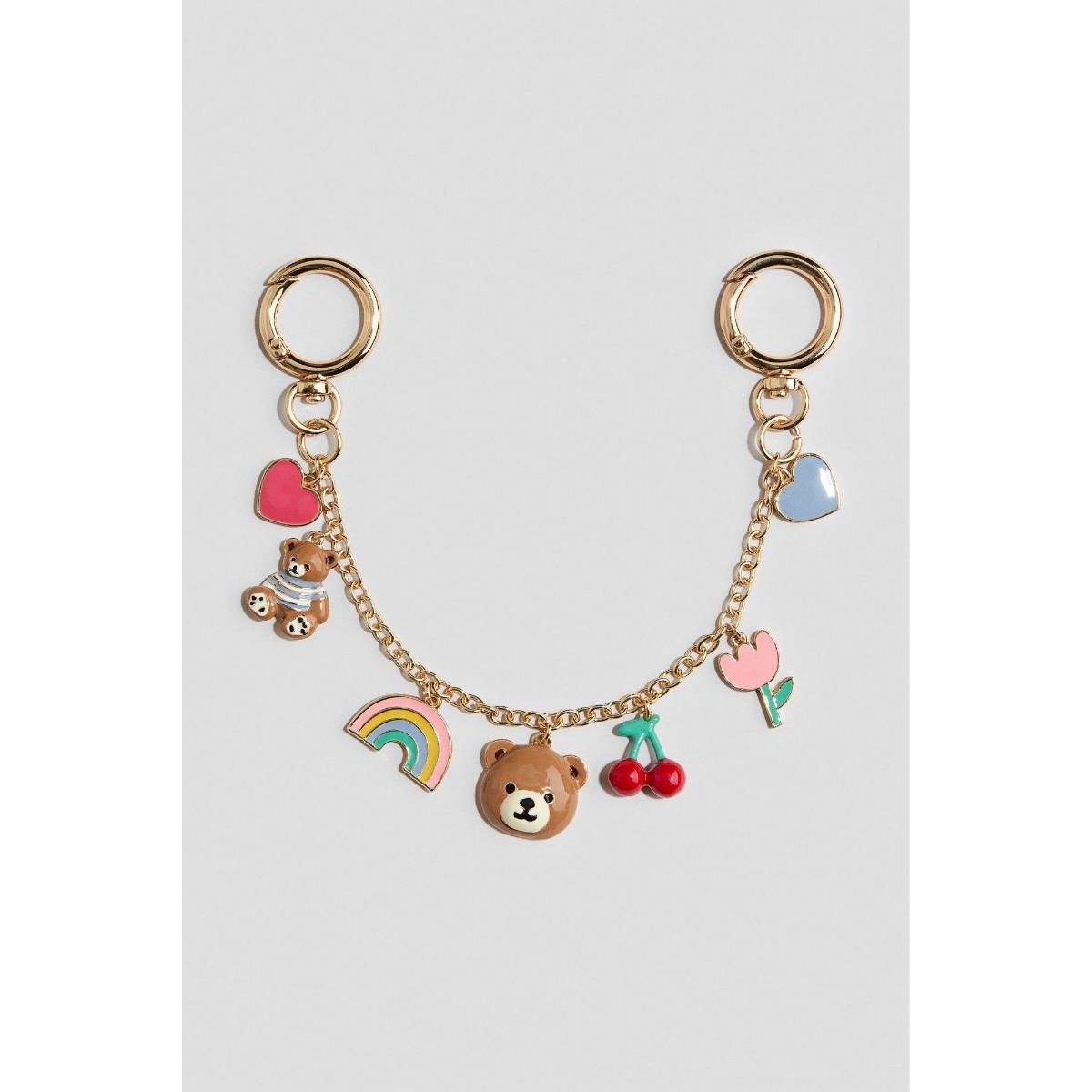 H&M Girls Gold Chain Bag Charm