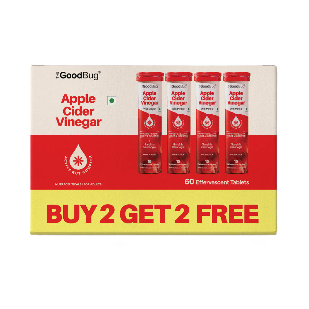 Buy The Good Bug Apple Cider Vinegar Tablets With Mother - Buy 2 Get 2 ...
