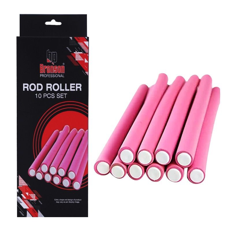 Bronson Professional Hair Curling Rods Roller Hair Sticks - Pack of 10 (  Color May Vary) Reviews Online | Nykaa