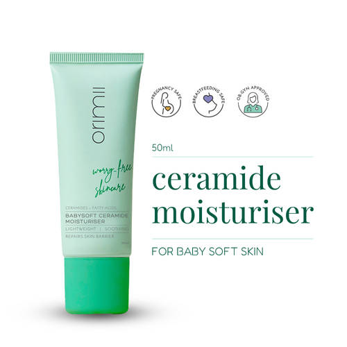 Orimii Face Moisturizer with Ceramide For Skin Barrier Repair - Fragrance Free, Non-Comedogenic