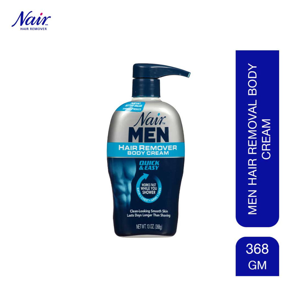 Nair Men Hair Remover Body Cream Pump: Buy Nair Men Hair Remover Body Cream  Pump Online at Best Price in India | Nykaa