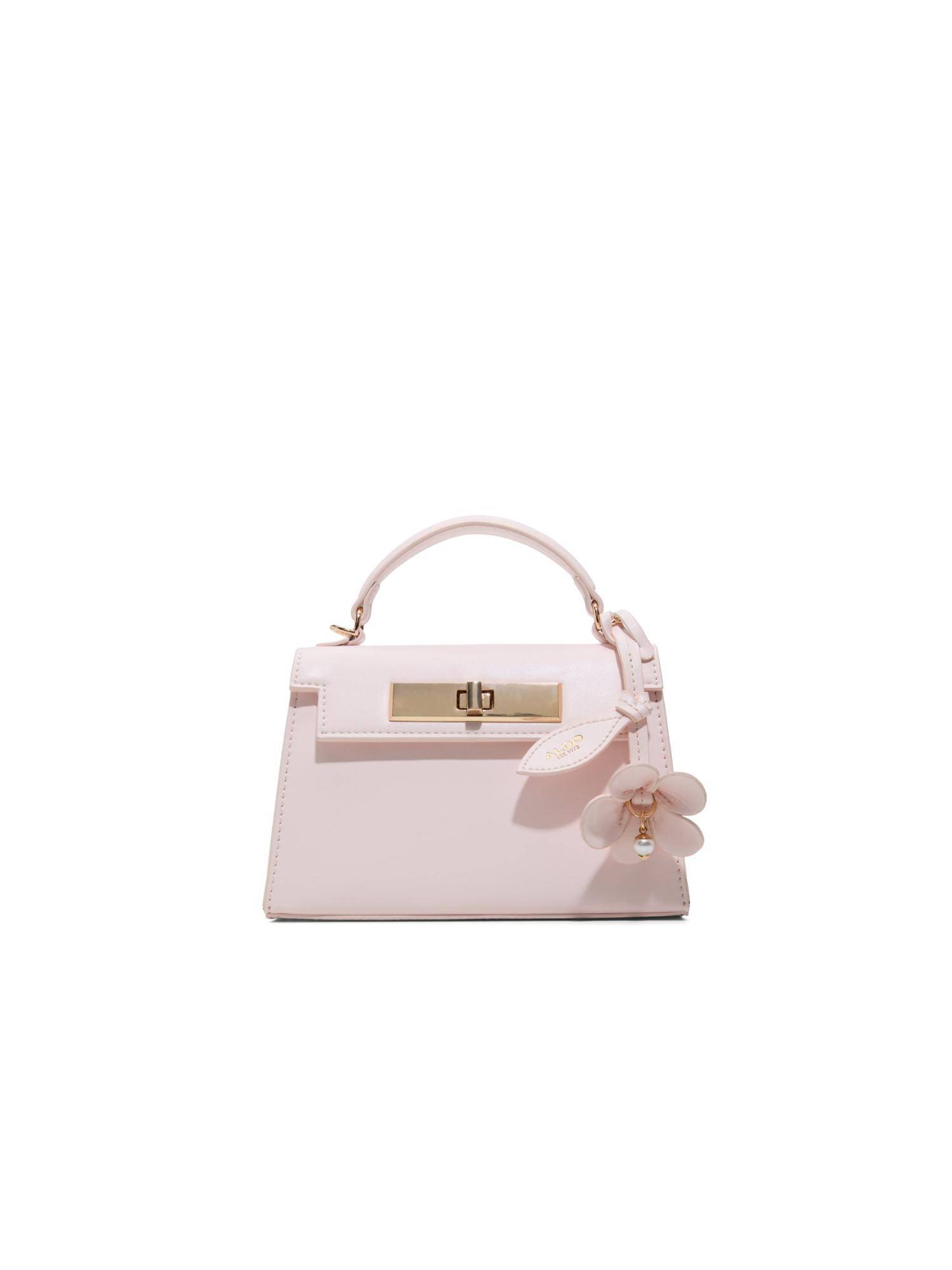 Buy Aldo LEORA Pink Women Top Handle Handbag With Detachable Strap