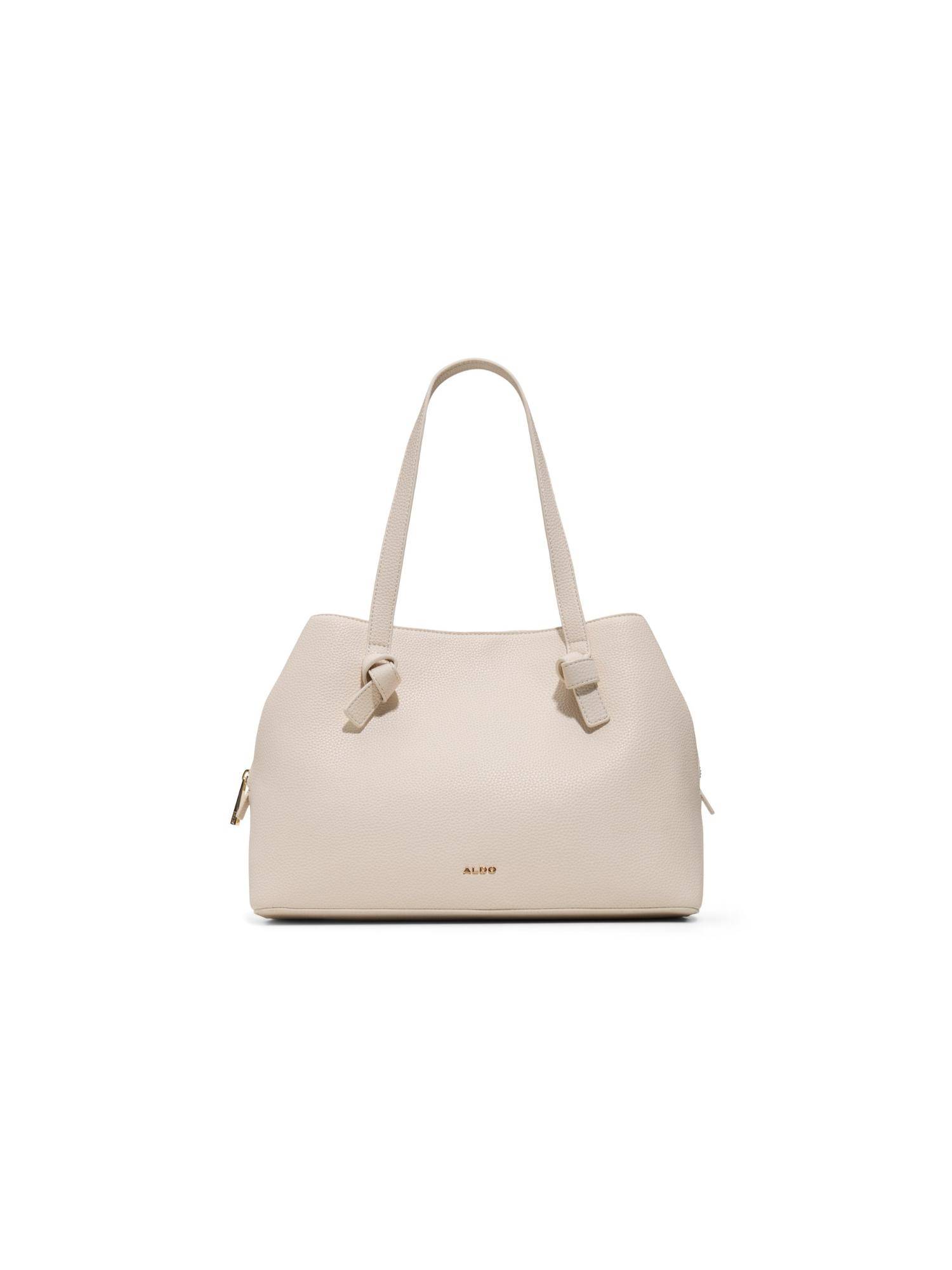 Aldo ADWOHAWAN Beige Women Satchel Bag With Detachable Strap