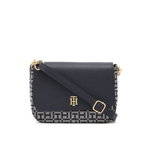 Buy Tommy Hilfiger Women Printed Blue Sling Bag Online