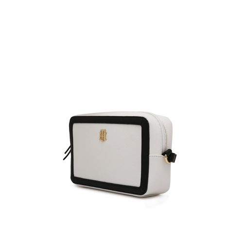 Buy Tommy Hilfiger Women Solid White Sling Bag Online