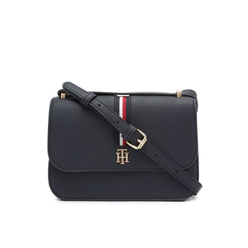 Tommy Hilfiger Women Solid Blue Sling Bag