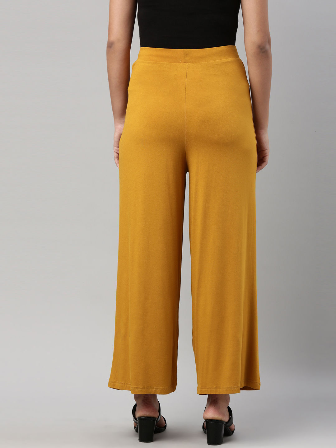 Fashion Nova Do You Wanna Bet Yellow Wide Leg Flowy Palazzo Pants Womens  Size XL | eBay