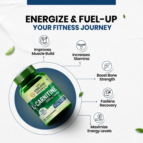 Buy Vlado's Himalayan Organics Vlado's L Carnitine Tablets(120 Tablets)  Online