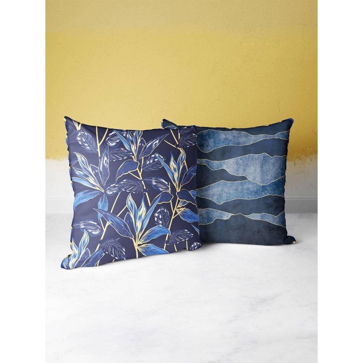 BIANCA Suzane 16 X16 Cushion Navy09