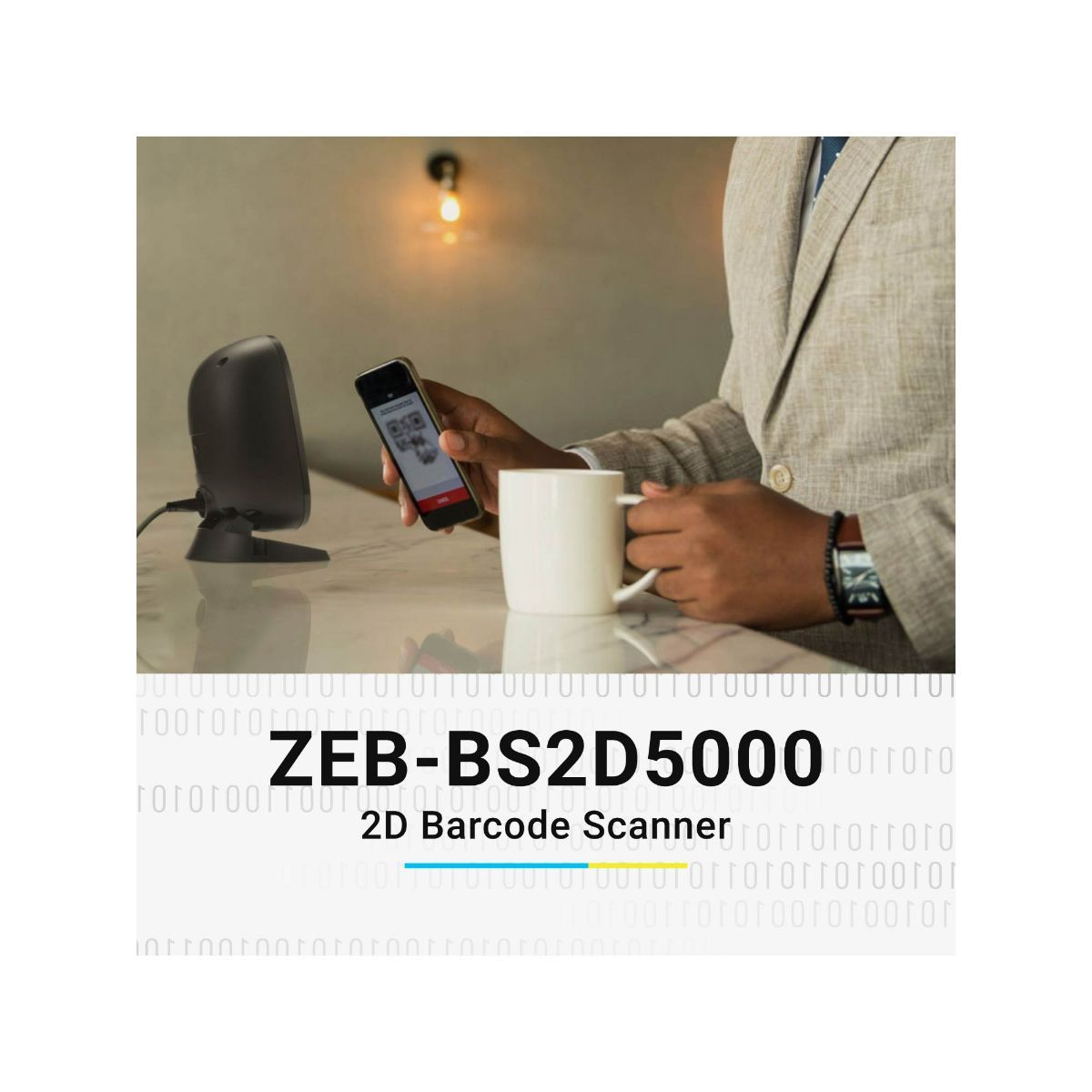 Zebronics ZebBs2D50002D Barcode Scanner (Set of 3) Buy Zebronics ZebBs2D50002D Barcode