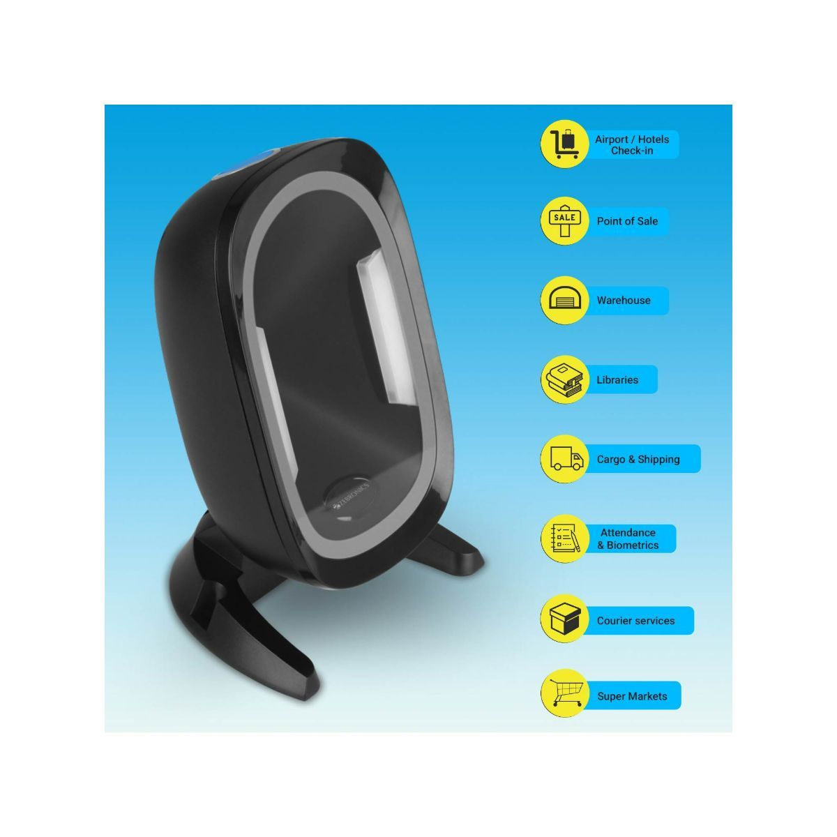 Zebronics ZebBs2D50002D Barcode Scanner (Set of 3) Buy Zebronics Zeb