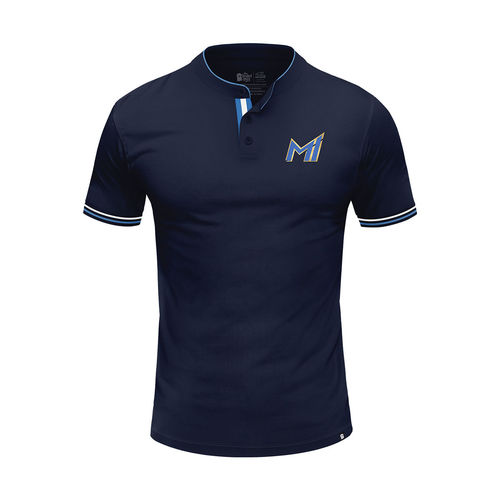 The Souled Store Official Mi Official Fan Mandarin Polo For Men