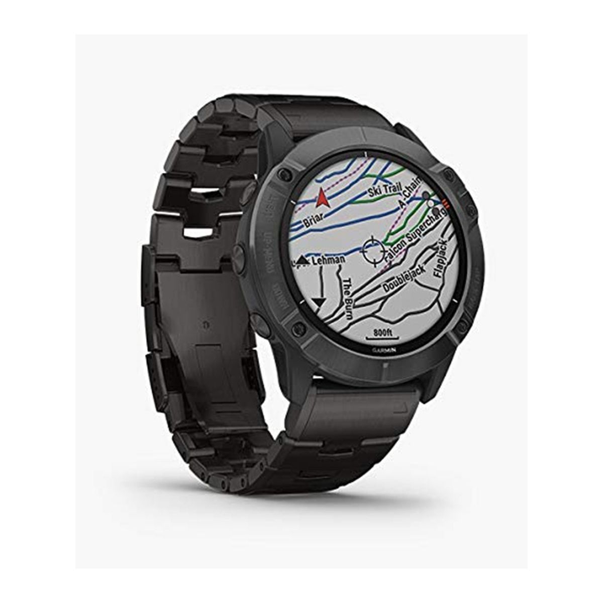 garmin fenix 6x pro solar titanium bracelet