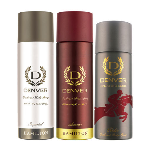 Denver Rider, Imperial and Honour Deo Combo (Pack of 3): Buy Denver Rider, Imperial and Honour Deo Combo (Pack of 3) Online Best Price in India | NykaaMan