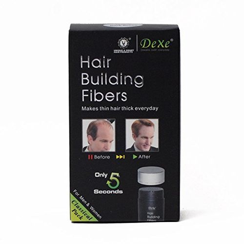 Dexe Hair Building Fibers - Black: Buy Dexe Hair Building Fibers - Black  Online at Best Price in India | NykaaMan