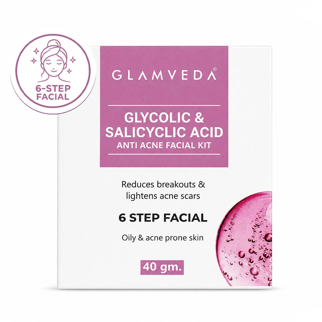 Glamveda Glycolic Acid & Salicylic Facial Kit