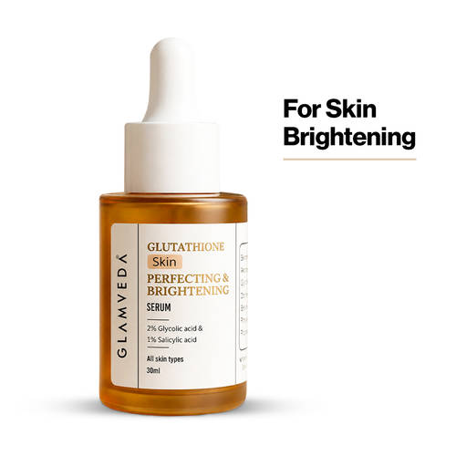glutathione for acne review Glamveda Skin Perfecting Face Serum Reviews Online Supplements in Oman