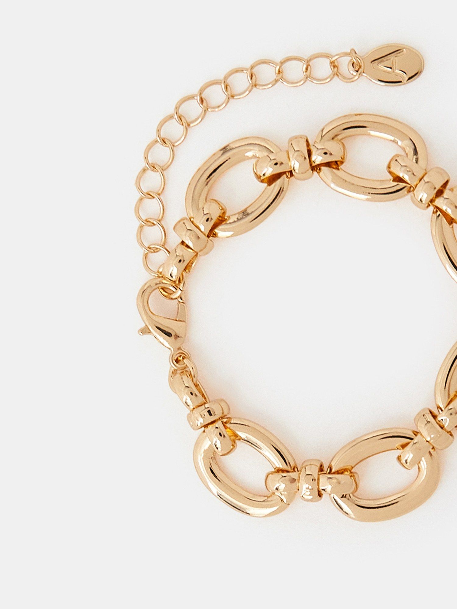 Buy Accessorize London Women's Chunky Oval Link Gold Chain