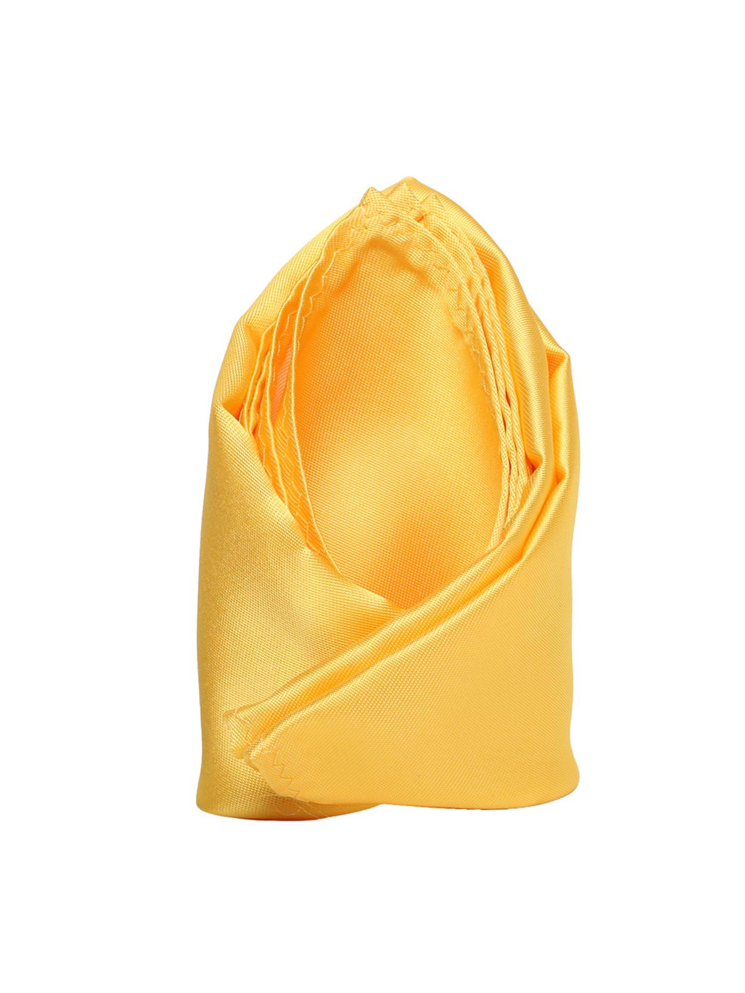 Tossido Yellow Fine Woven Micro Fiber Pocket Square