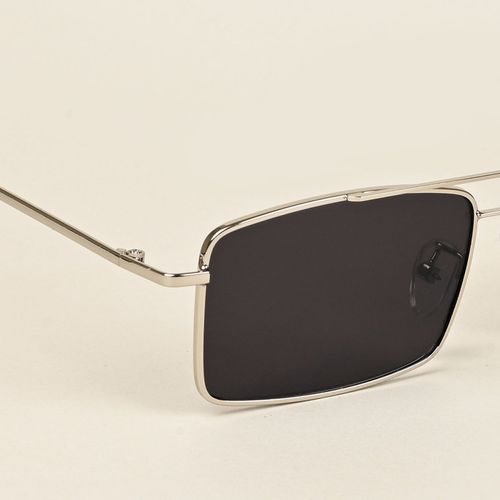 Mens Sunglasses Rectangle Metal Frame Sunglasses Buy OPERA Silver