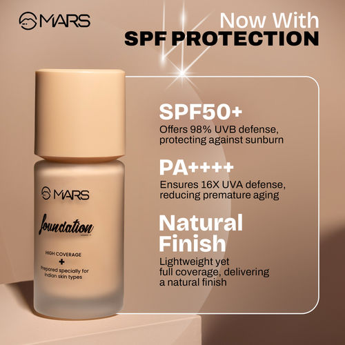 MARS SPF50 PA++++ High Coverage Liquid Foundation Shade-03