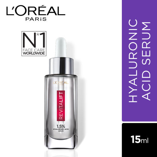 L Oreal Paris Revitalift 1 5 Hyaluronic Acid Serum Buy L Oreal Paris Revitalift 1 5 Hyaluronic Acid Serum Online At Best Price In India Nykaa Benefits of hyaluronic acid hyaluronic acid vs. l oreal paris revitalift 1 5 hyaluronic acid serum