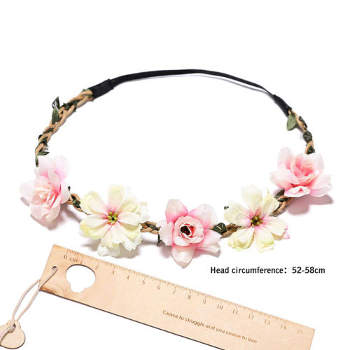 Fabula Jewellery Pink & White Fabric Floral Hair Accessories Headband: Buy  Fabula Jewellery Pink & White Fabric Floral Hair Accessories Headband Online  at Best Price in India | Nykaa