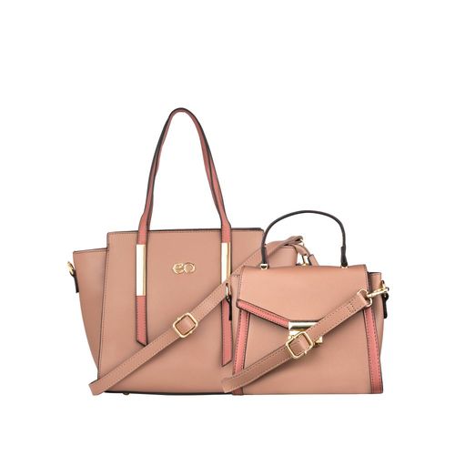 Buy E2O Bags Stylish Maroon Coloured Two in One Tote With Sling