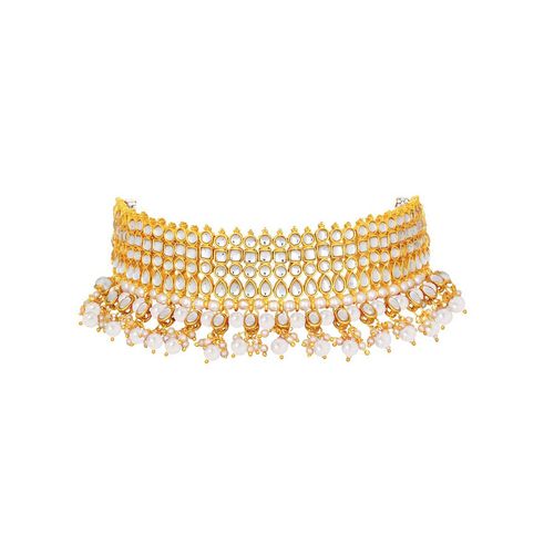 Kundan Necklace Pearl Necklace Kalyan Jewellers Pearl Haram With