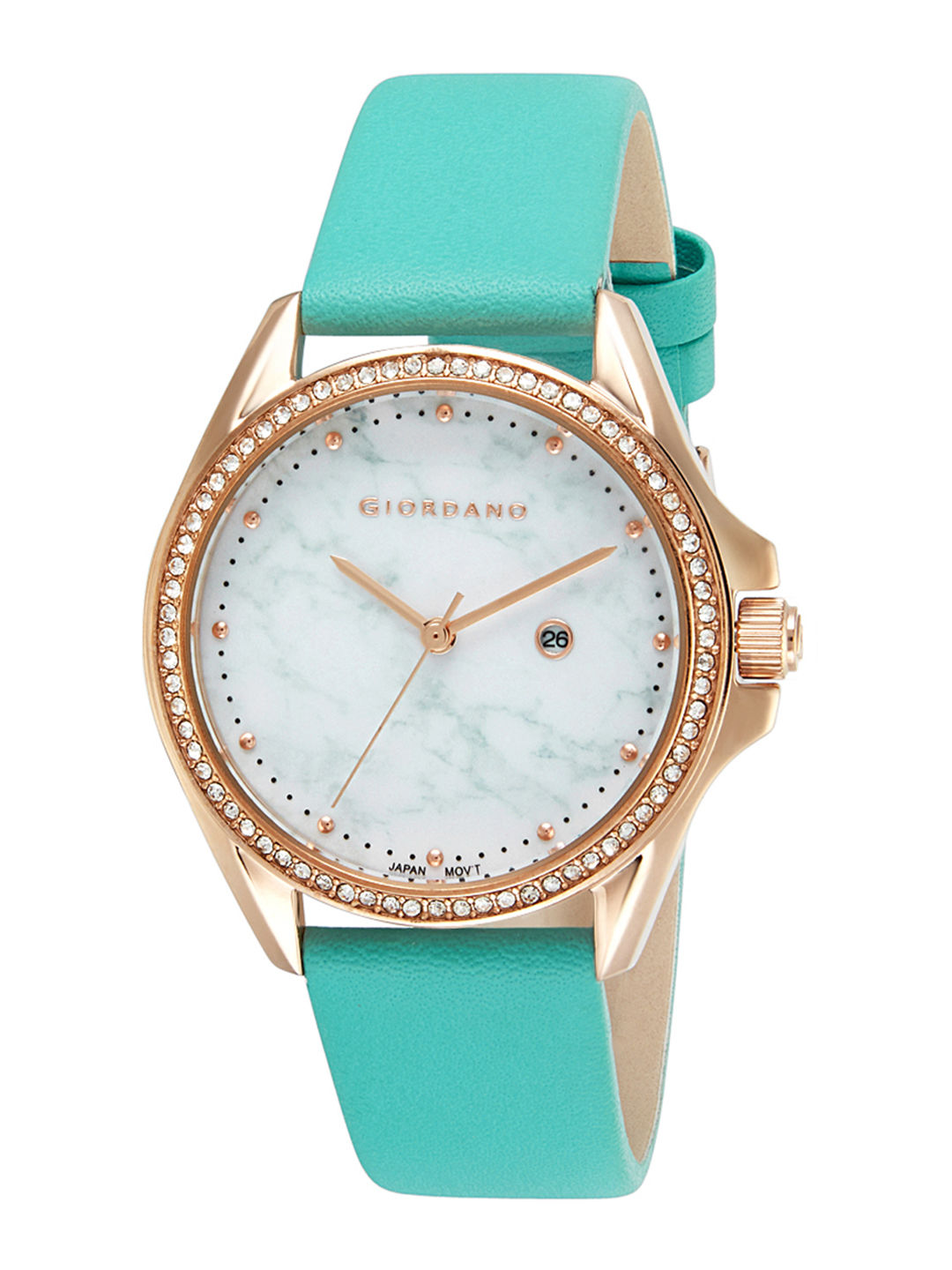 Giordano Analog Mother Of Pearl Dial Womens Watch 2930 04 Buy