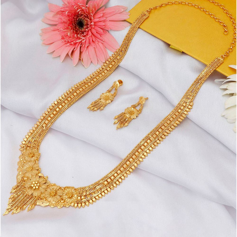 Rani haar deals set gold design