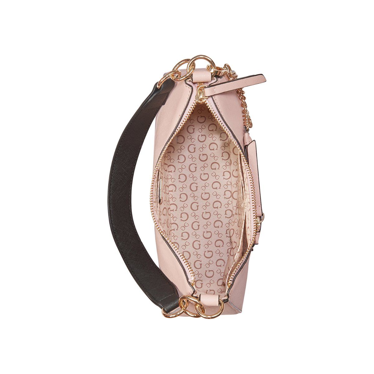 Buy Guess Women Solid Pvc Gabbi Mini Top Zip Shoulder Bag Online