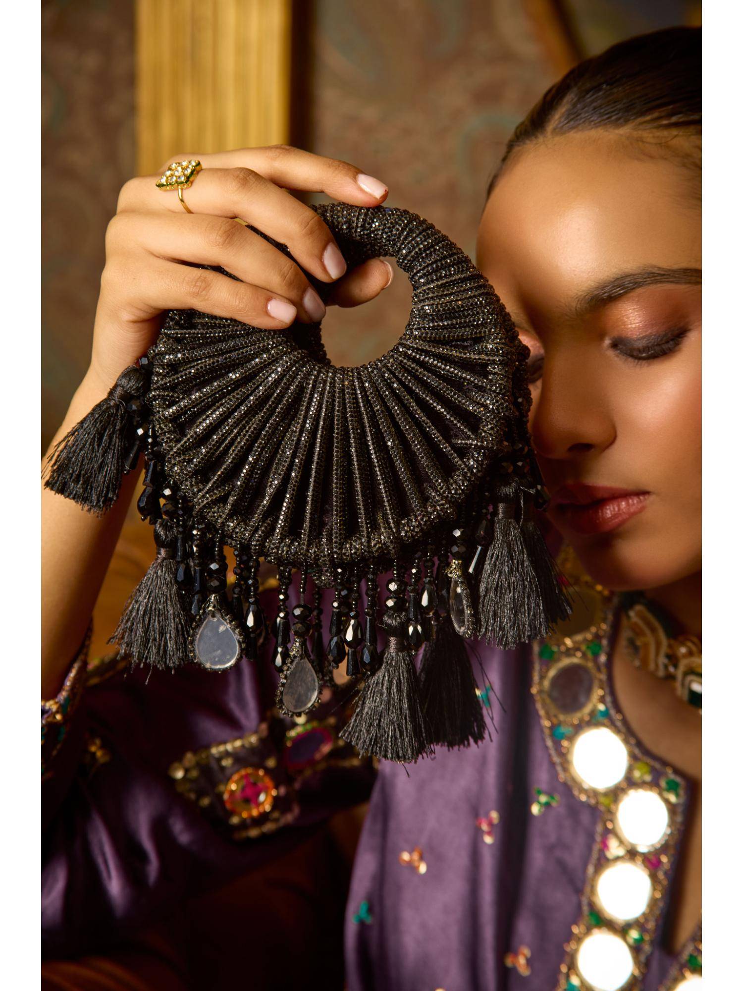FOREVER NOOR The Kala Mini Bag With Detachable Strap - Black