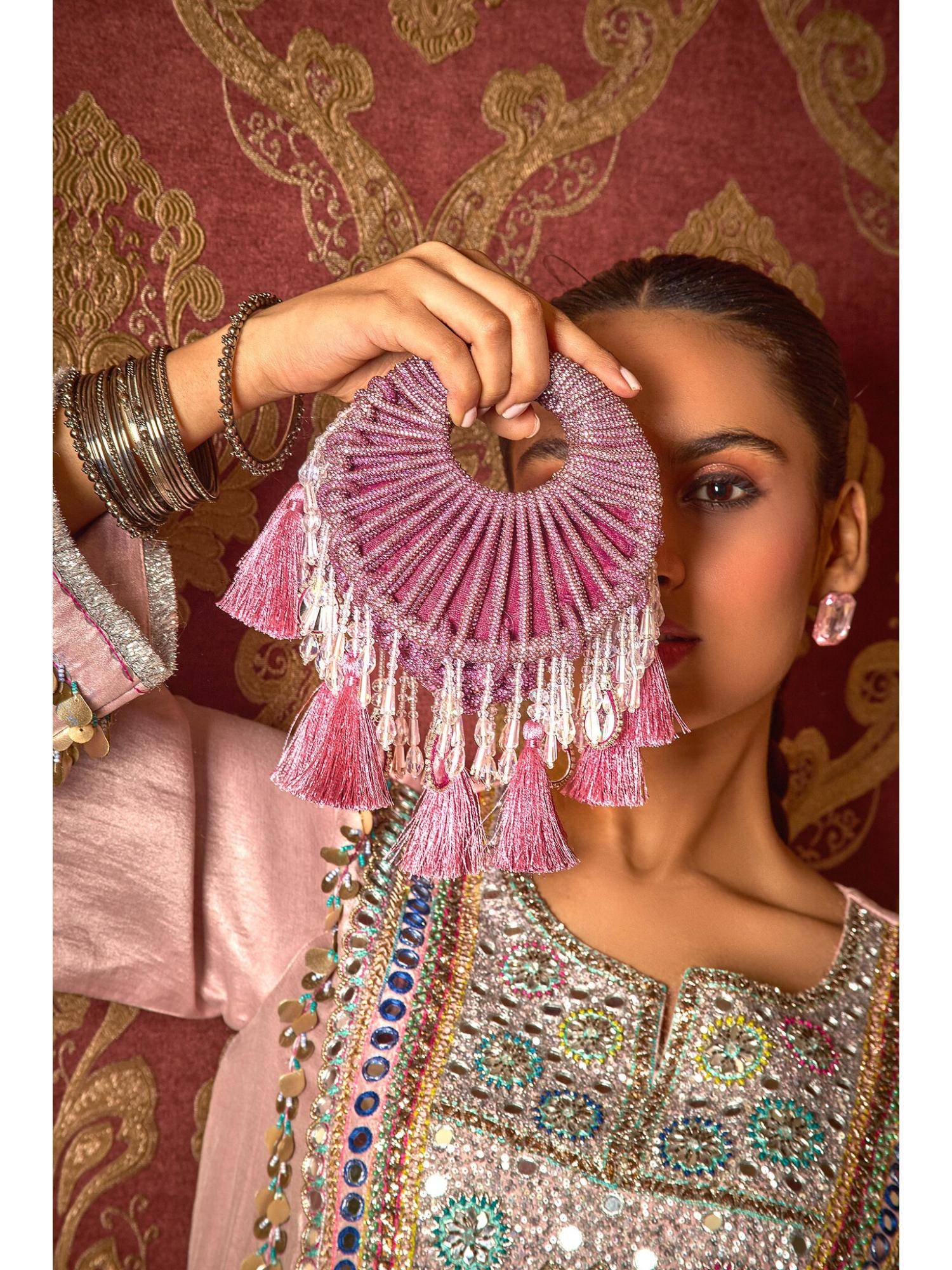 FOREVER NOOR The Kala Mini Bag With Detachable Strap - Pink