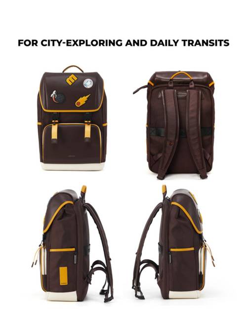dodge city leather backpack Crazy Horse Brown - Rugged yet refined Challenger SRT Demon 170 Leather