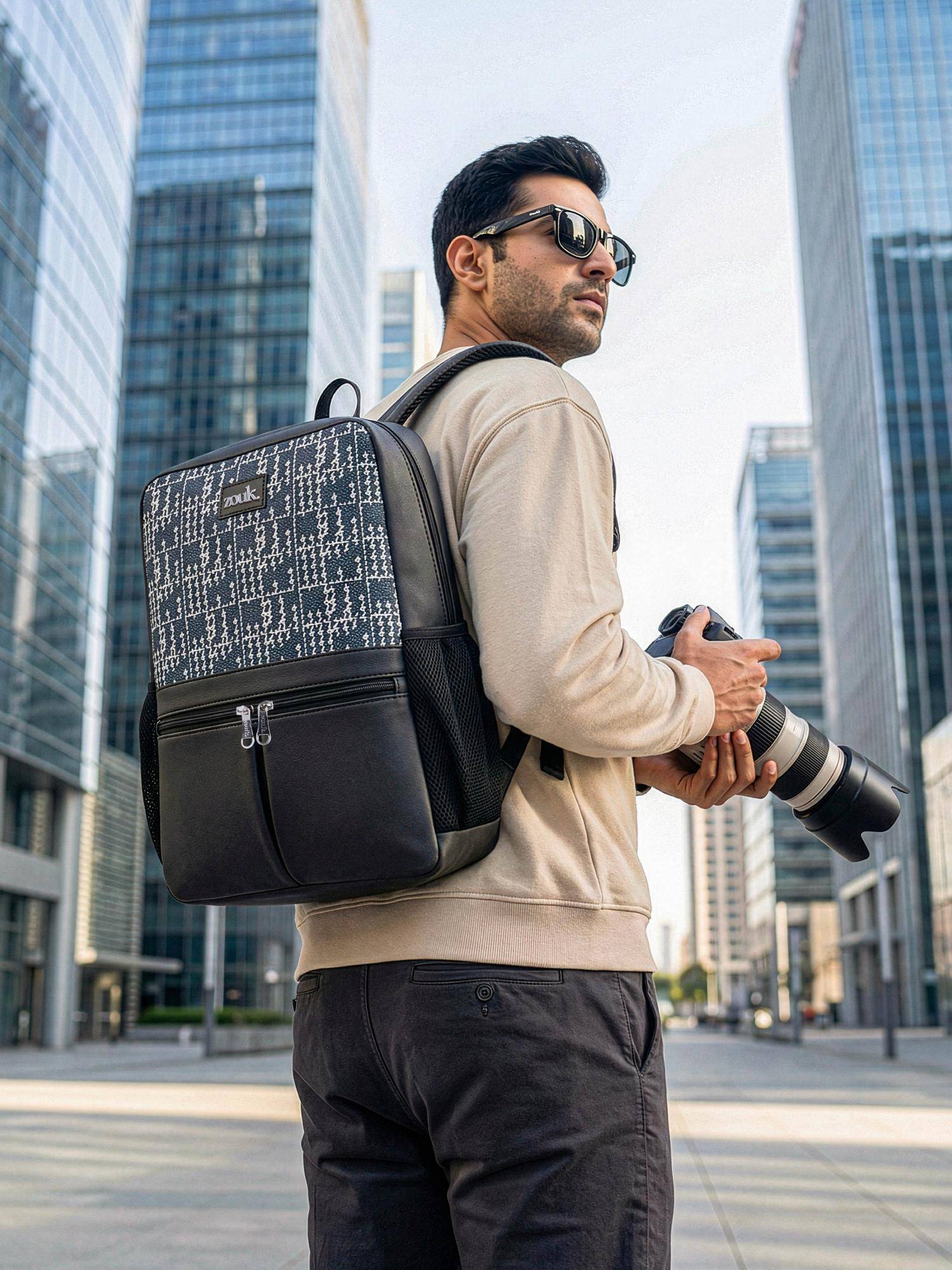 Zouk Esplanade Contour Mens Office Backpack