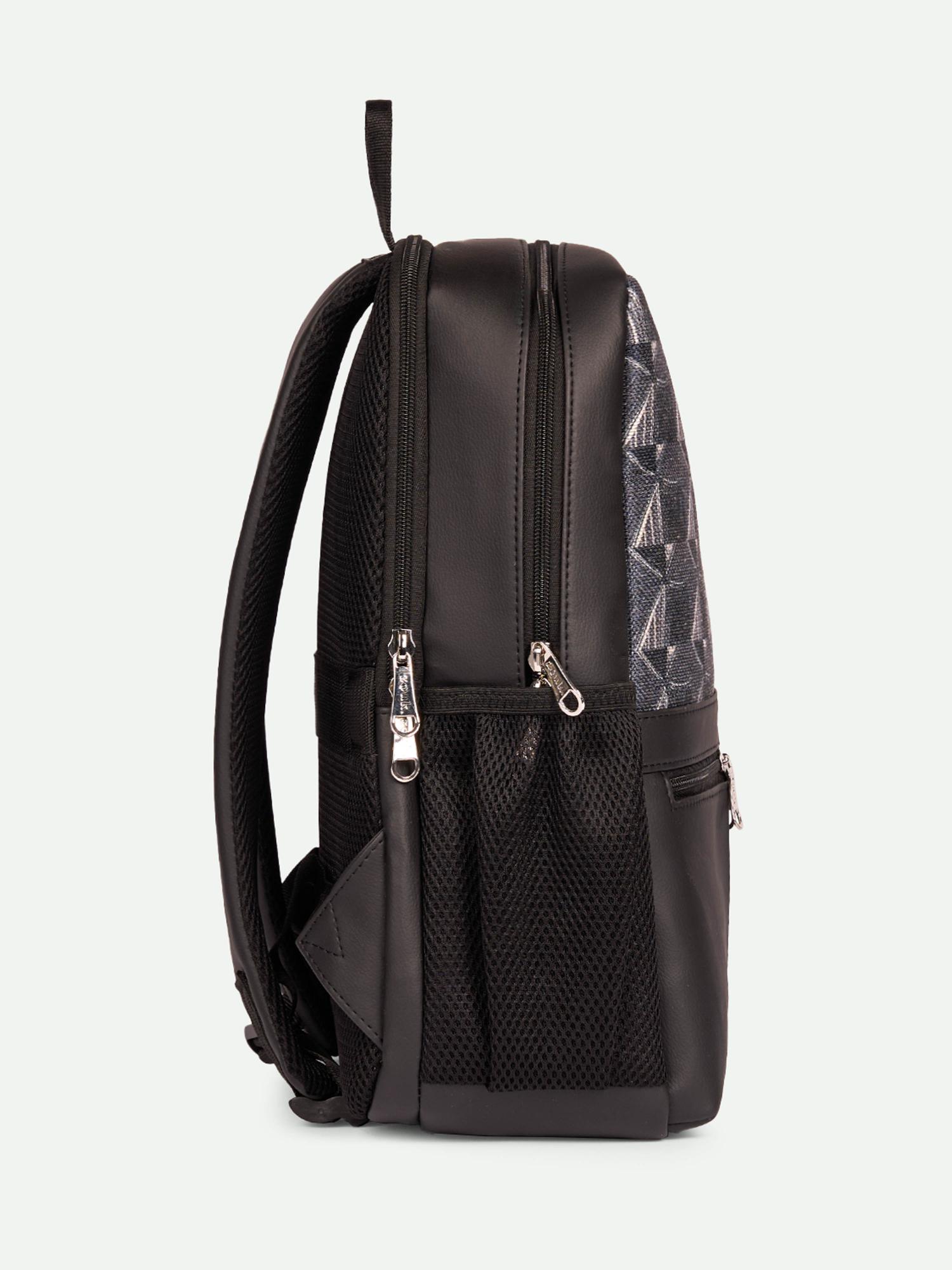 Buy Zouk Kochi Carbon Mens Office Backpack Online