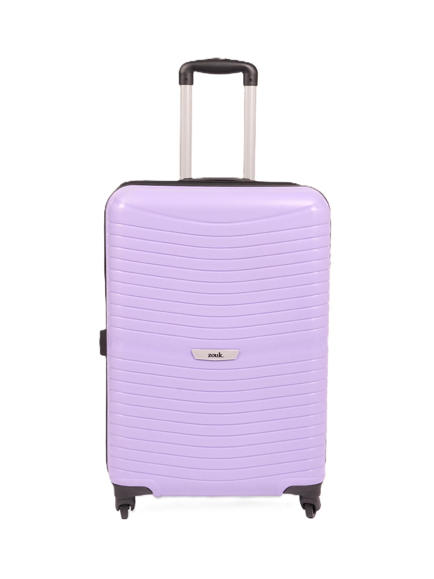 Buy Zouk Lavender Zoya Trolley Bag Online