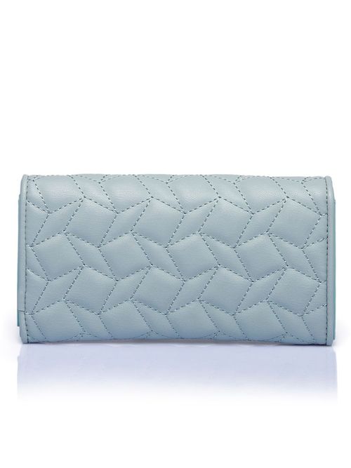 Caprese Women Blue Artificial Leather Wallet Neo Aqua - Price in India
