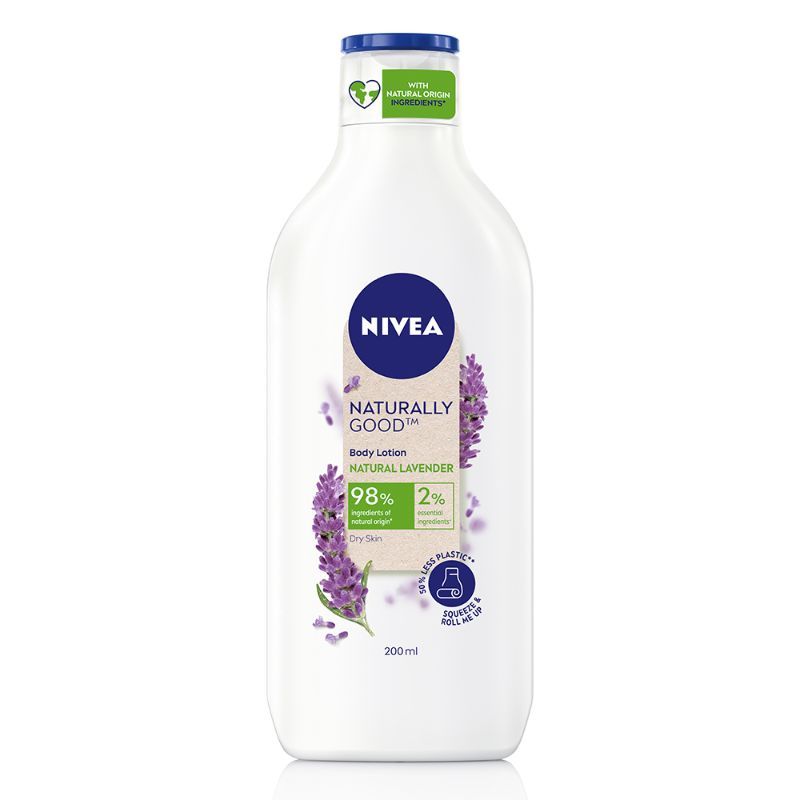 Nivea Naturally Good Natural Lavender Body Lotion For Dry Skin No Parabens Buy Nivea Naturally Good Natural Lavender Body Lotion For Dry Skin No Parabens Online At Best Price In India